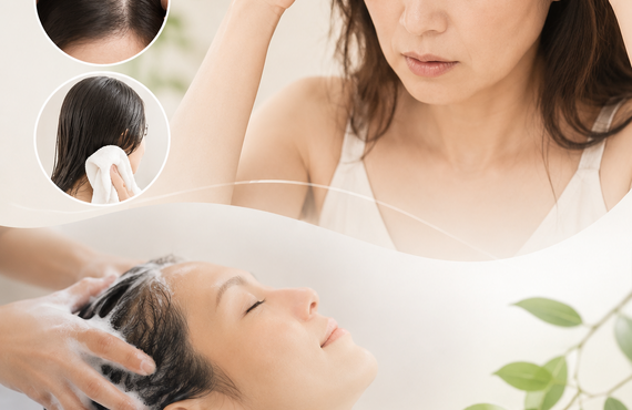 毎日シャンプーしてるのに、抜け毛が増える理由| 町田のヘアサロンなら薄毛、抜け毛に特化する&Happily