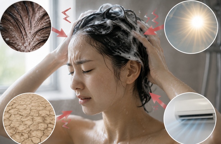 朝シャンが頭皮に悪いと言われる理由とは？| 町田のヘアサロンなら薄毛、頭皮ケアに特化する&Happily