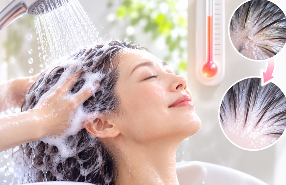 シャンプーの温度で髪と頭皮は変わる？|町田のヘアサロンなら頭皮ケアに特化した＆Happily