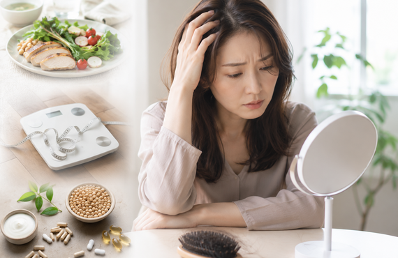 ダイエットで髪が細くなる？女性の抜け毛・薄毛につながる理由｜町田のヘアサロンなら抜け毛、薄毛に特化した＆Happily