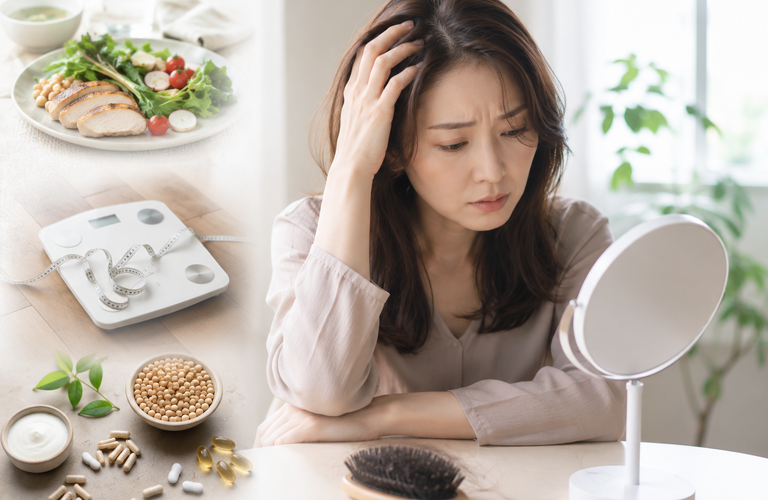 ダイエットで髪が細くなる？女性の抜け毛・薄毛につながる理由｜町田のヘアサロンなら抜け毛、薄毛に特化した＆Happily