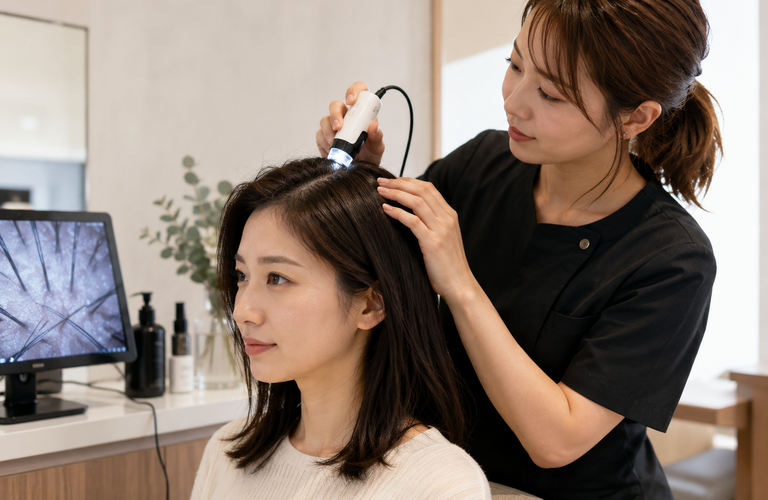町田で頭皮ケアサロンを探している方へ｜町田のヘアサロンなら頭皮ケアに特化した＆Happily