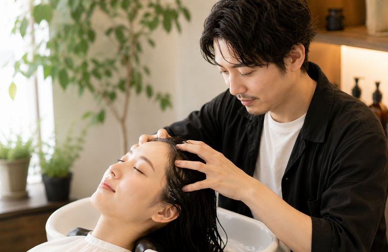 町田で頭皮ケアサロンを探している方へ｜町田のヘアサロンなら頭皮ケアに特化した＆Happily